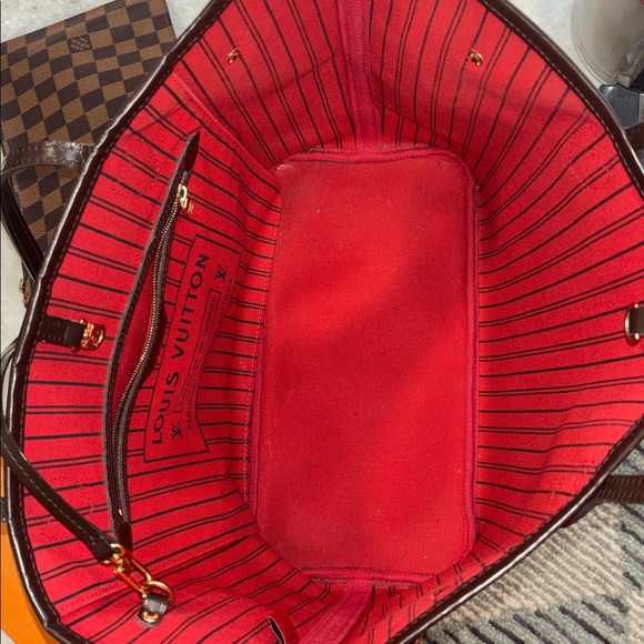 Louis Vuitton Damier Ebene Neverfull MM Tote - Picture 6 of 16